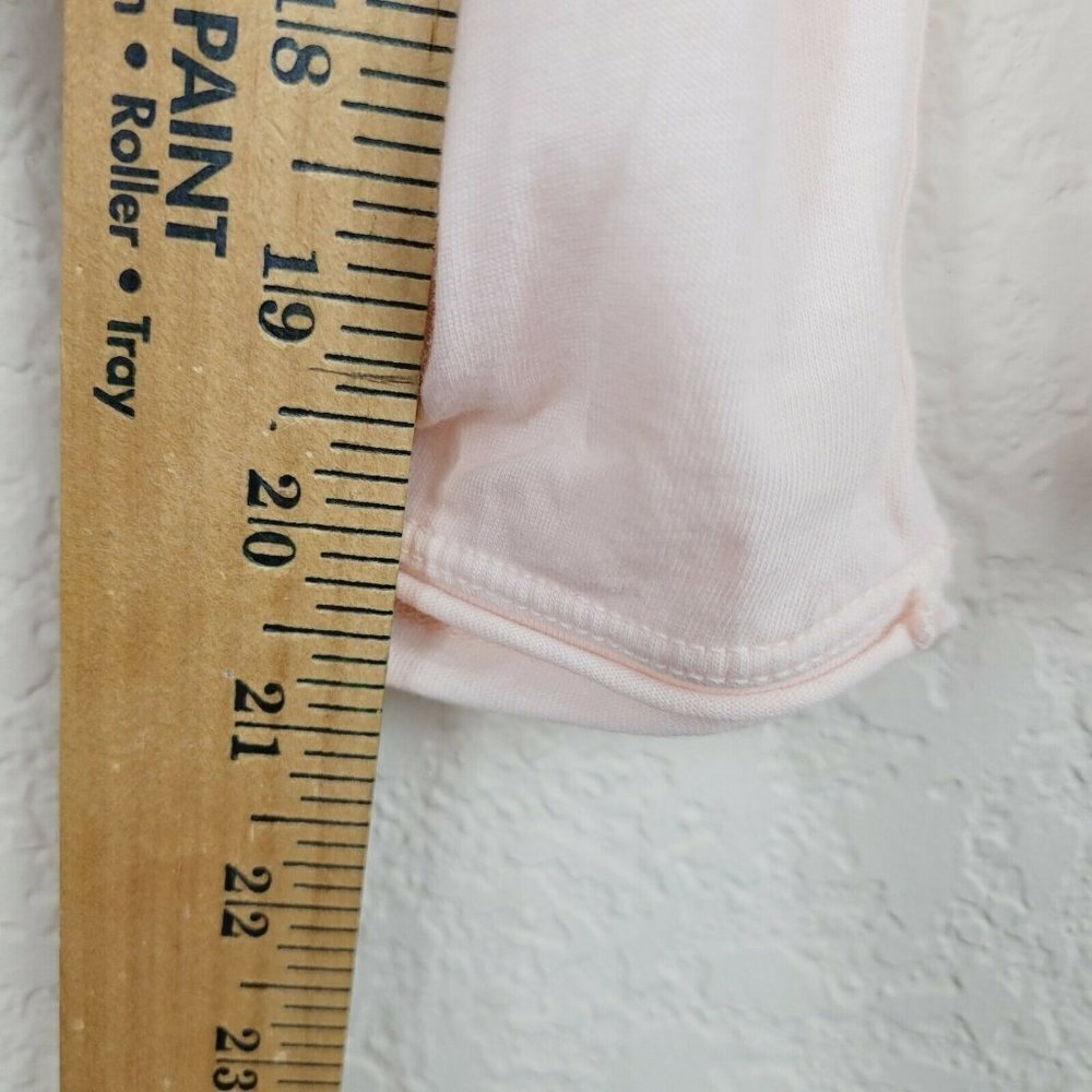 Vintage Juicy Couture Girls T Shirt Pink Long Sleeve Sz 10 Y2K NWOT Rhinestones - Picture 8 of 9